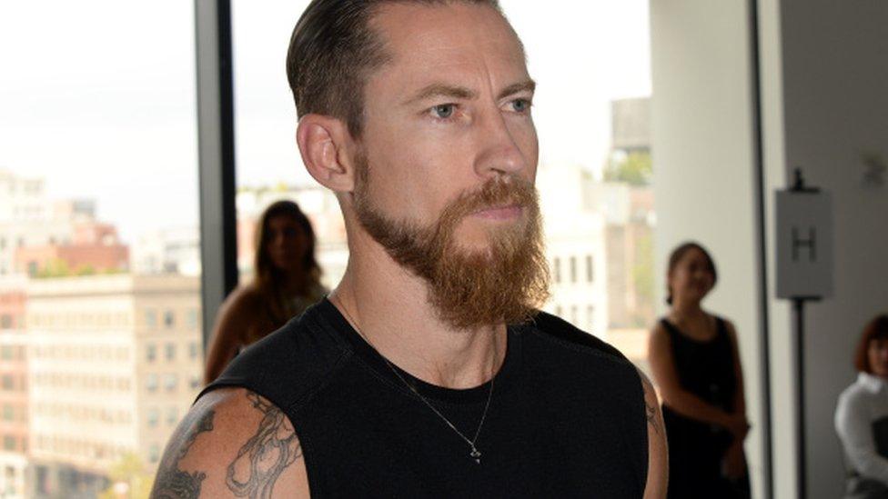 Justin O'Shea during Mercedes-Benz Fashion Week Spring 2015 at Spring Studios on September 5, 2014 in New York City