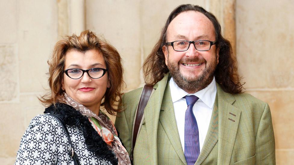 Liliana Orzac and Dave Myers attend The British Food Fortnight's Harvest Festival service at Westminster Abbey on October 16, 2013