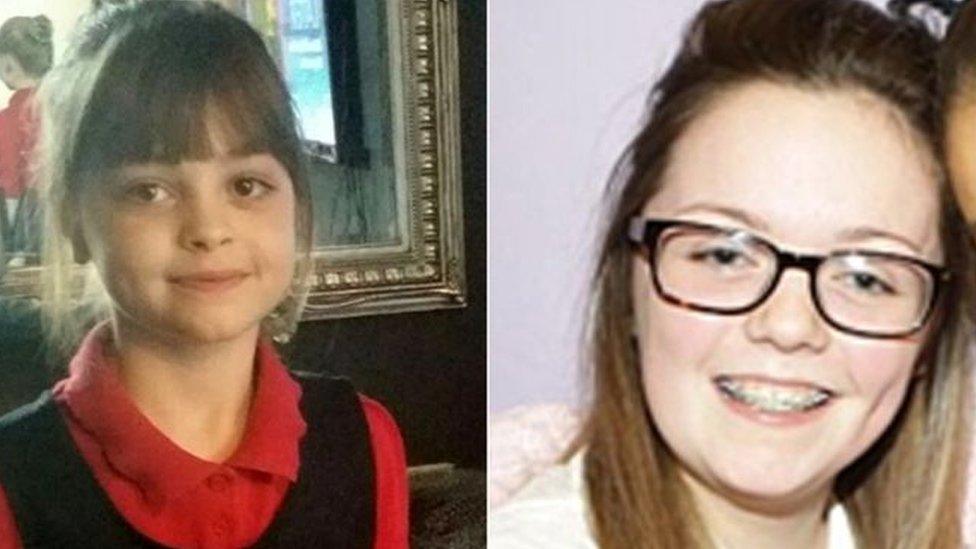 Saffie Rose Roussos and Georgina Callander