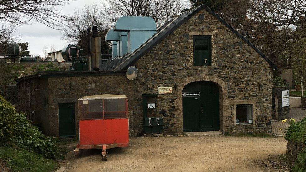 Sark Electricity power station