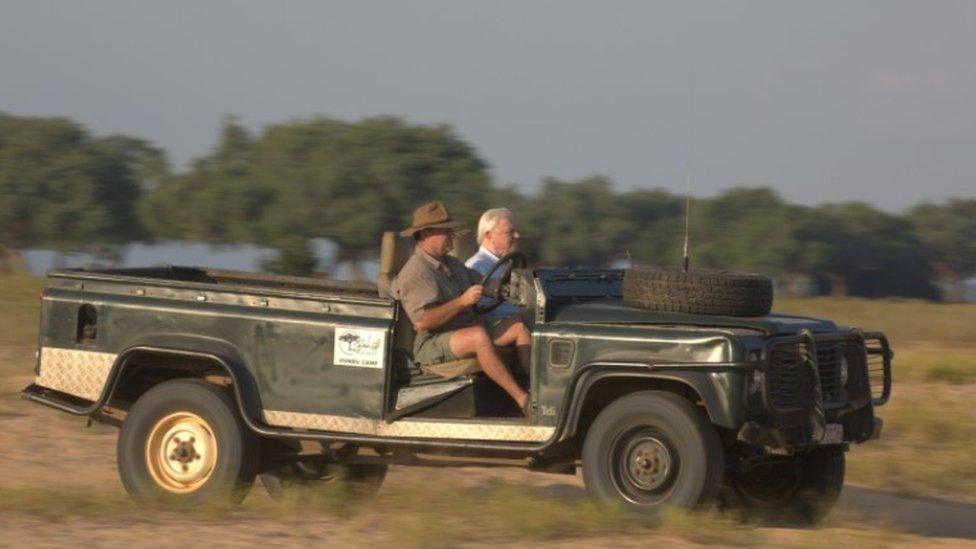 Nick Murray and Sir David Attenborough