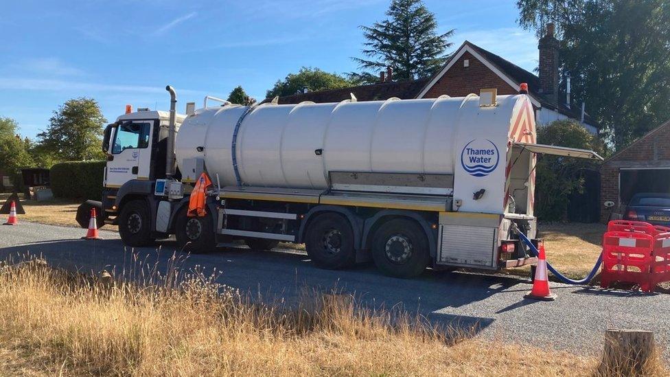 Tanker in Northend