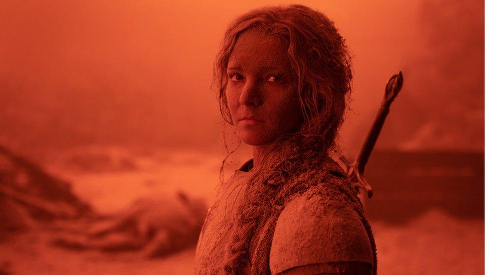 Morfydd Clark as “Galadriel”