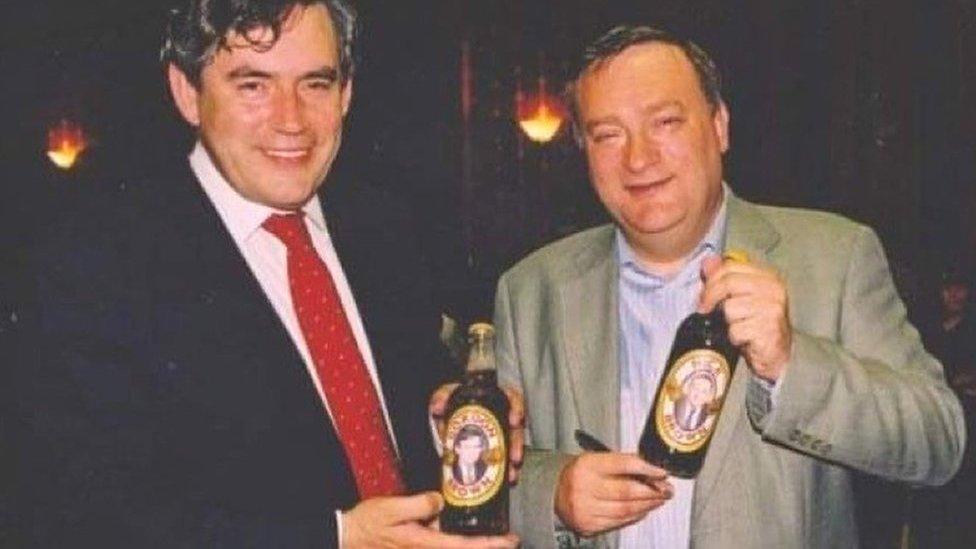 Gordon Brown and Nick Brown