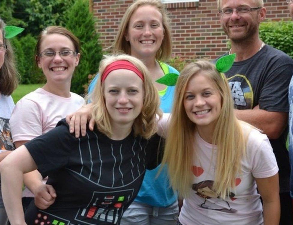 From left: Allison King, Abby Jackson, Mary Dyson and Amy Steenburg