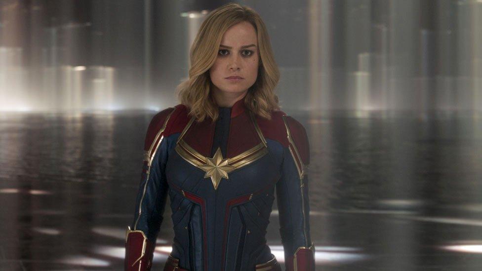 Brie Larson in Captain Marvel