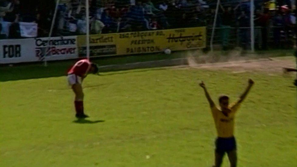 Torquay goal