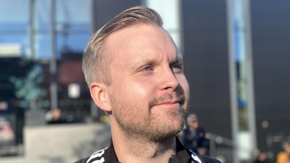 Alexander Jennerstig, 28, a warehouse worker