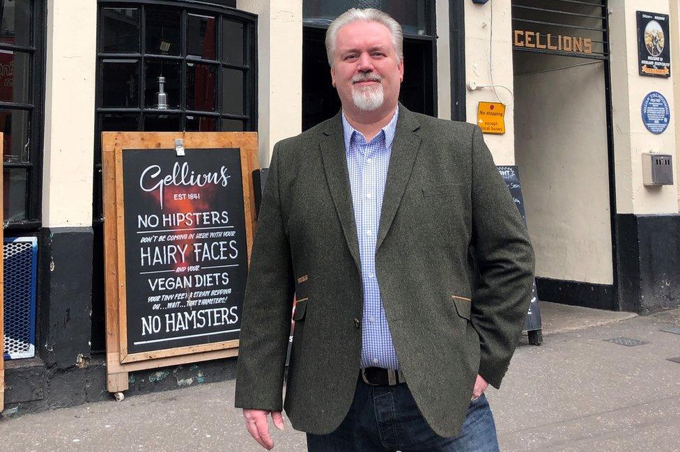 Pub owner Gavin Stevenson