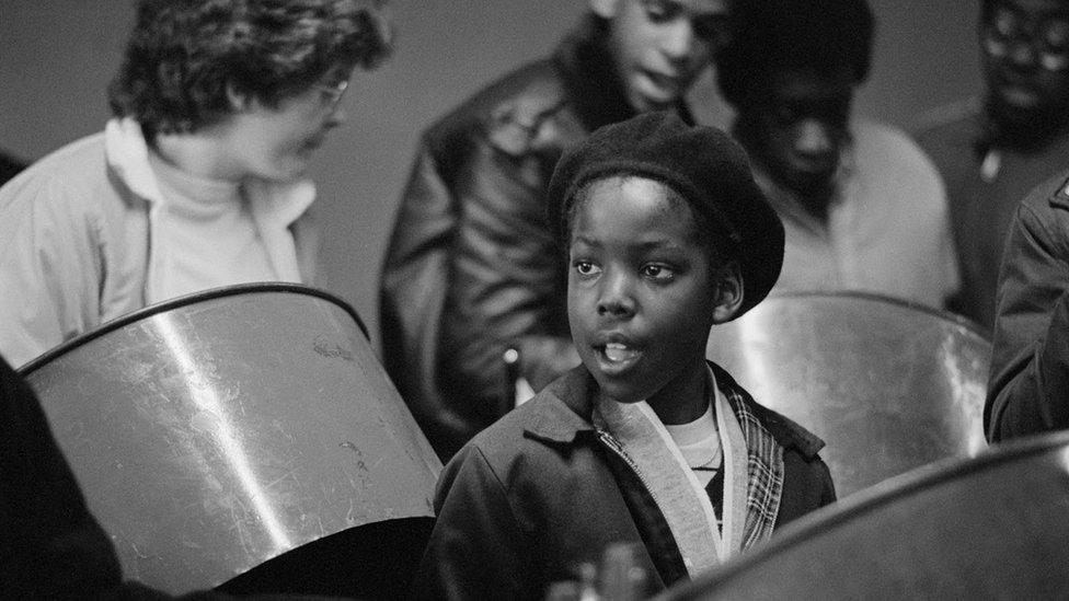 Leeds West Indian Centre even with steel drum performers