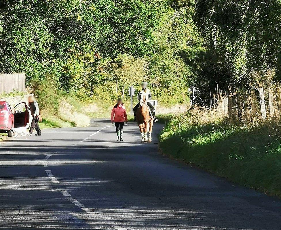 General Wade's Military Road does not have pavements