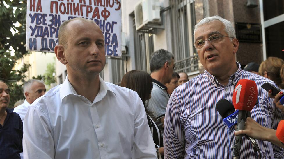 Knezevic (L) and Mandic, 20 Jul 17