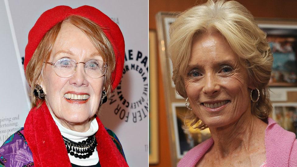 Marni Nixon and Charmian Carr