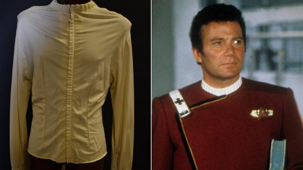 James T Kirk and shirt