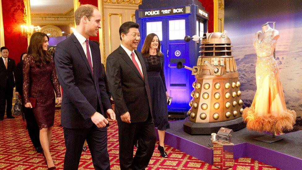 President Xi Jinping with Prince William