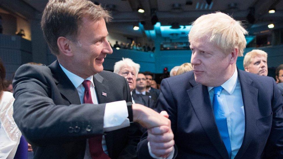 Jeremy -Hunt-and-Boris-Johnson