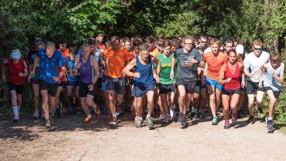 Cambridge Parkrun in 2018