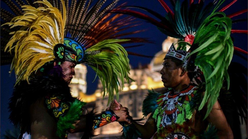 Pilgrims arrive in Mexico City to honour the Virgin of Guadalupe