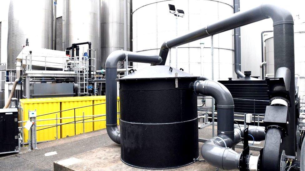 anaerobic digestion plant