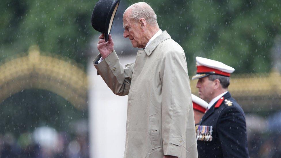 Prince Philip at last solo engagement in August 2017