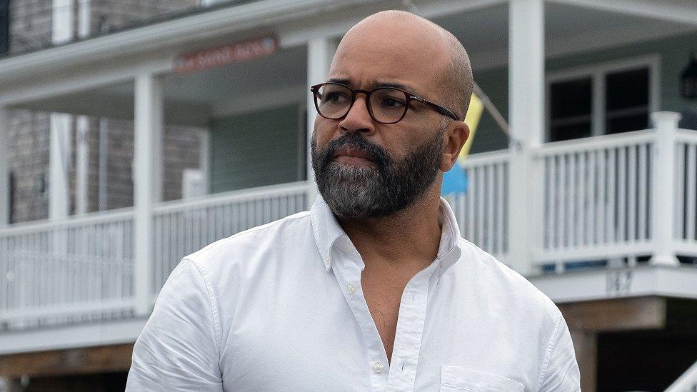 Jeffrey Wright as Monk in American Fiction