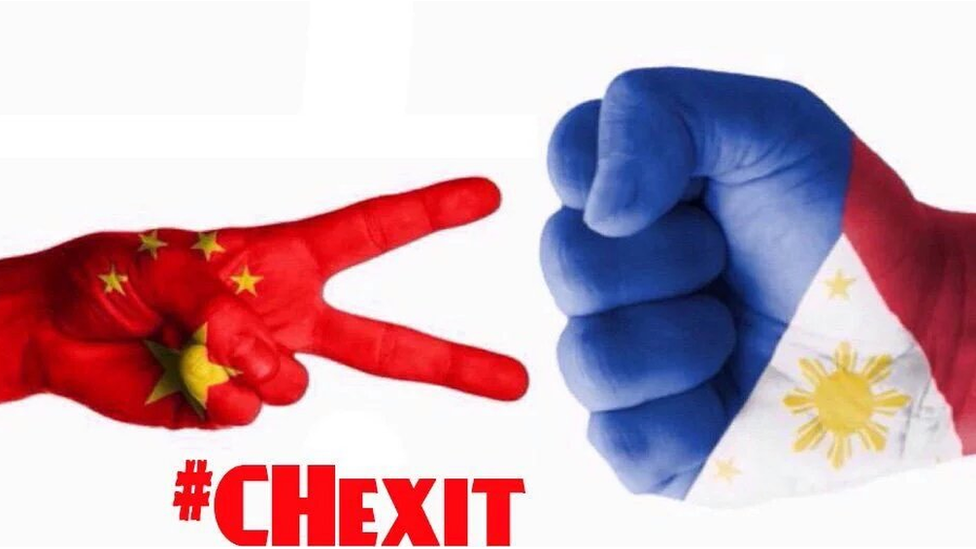 The term "Chexit", a combination of the words "China" and "Exit", was quickly picked up on social media, reaching one of the top five Twitter trends in the Philippines