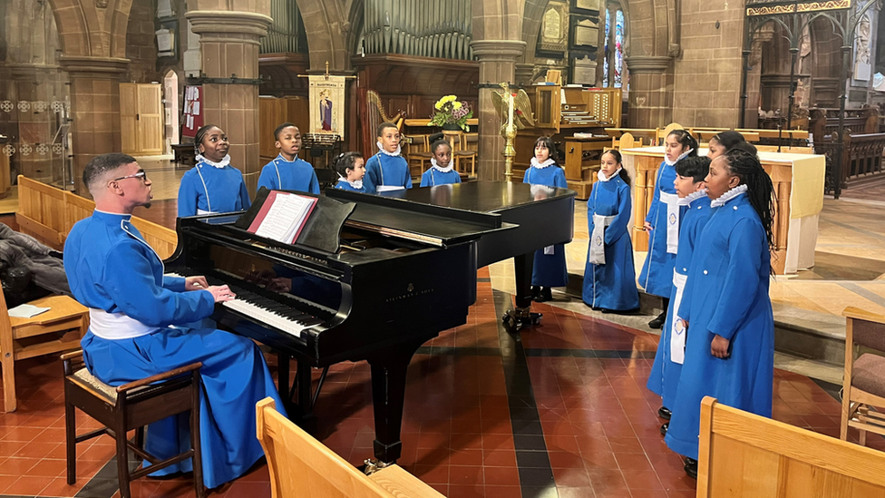 Choir in St Mary's Church