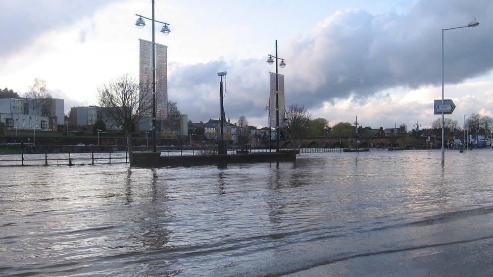 Flooding Whitesands