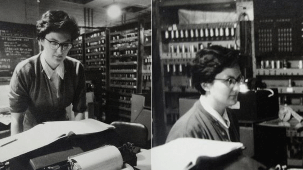 Joyce Blackler using Edsac