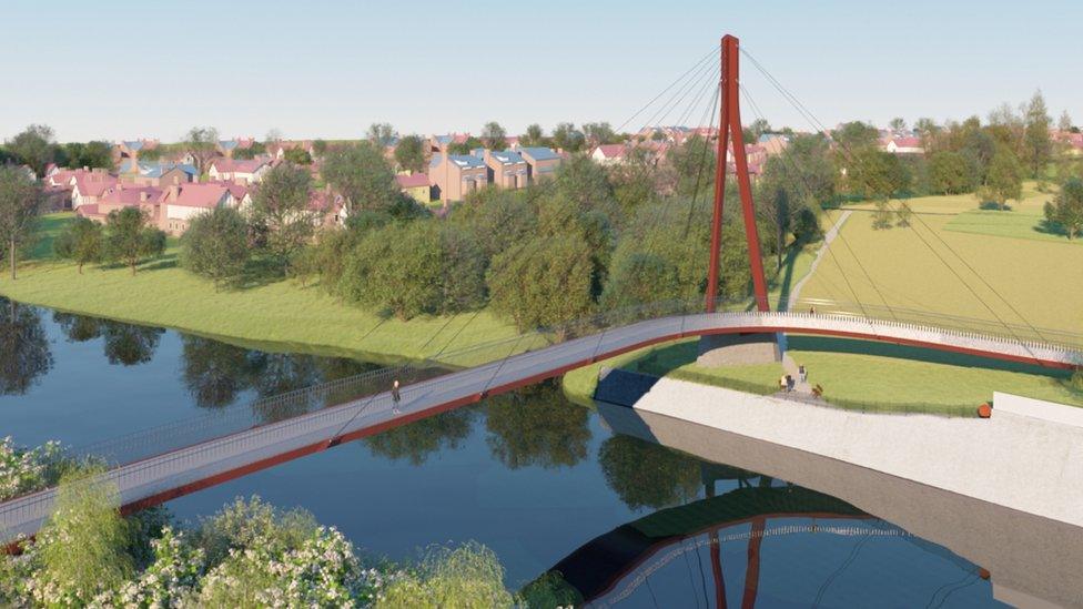 Kepax Bridge - artist's impression