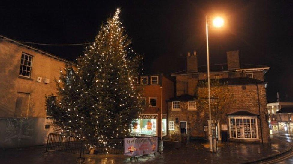 Sudbury's Christmas tree