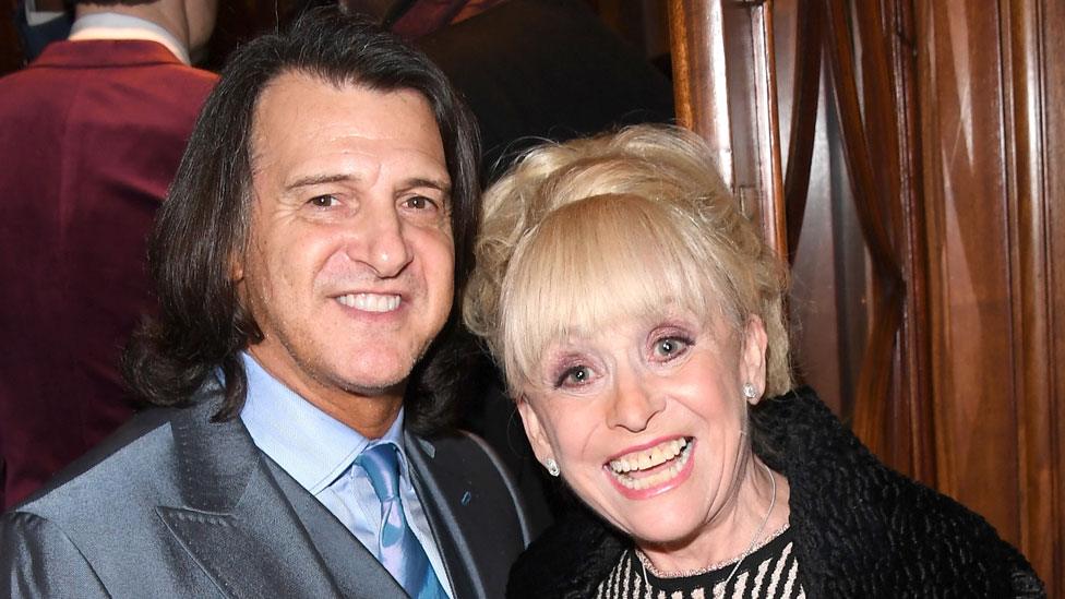 Dame Barbara Windsor with husband Scott Mitchell