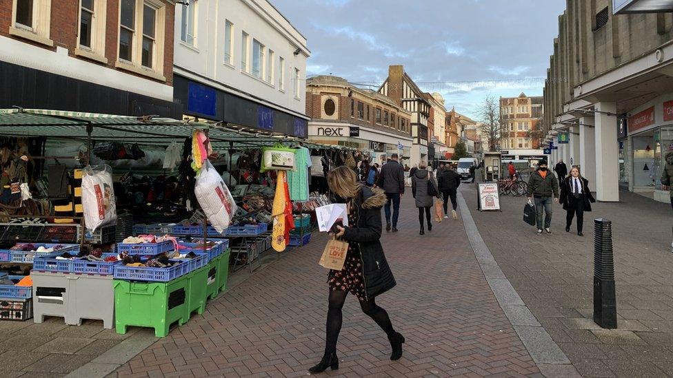 Bedford town centre