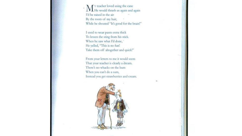 Roald Dahl's poem to Primate Dixon primary school pupils