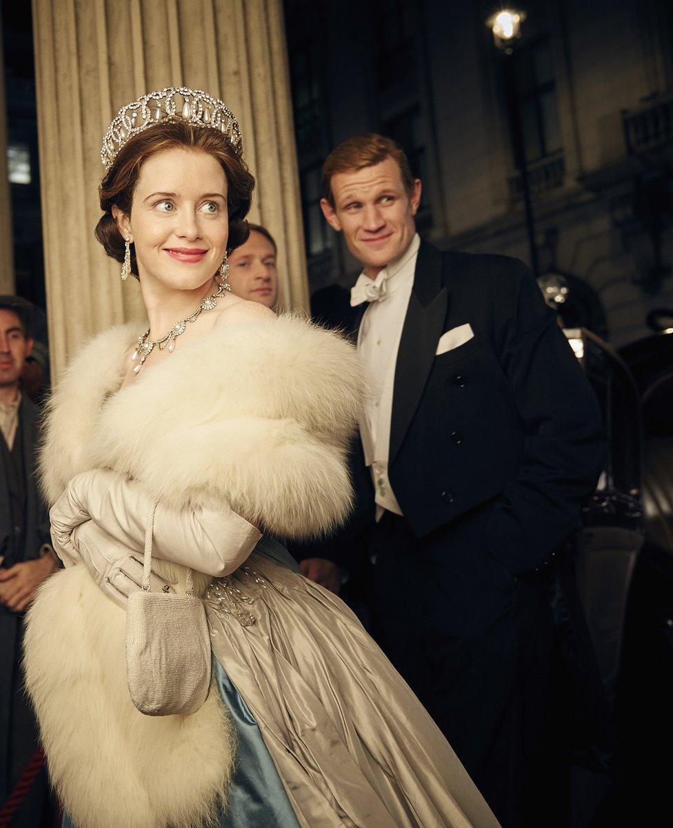 Claire Foy and Matt Smith