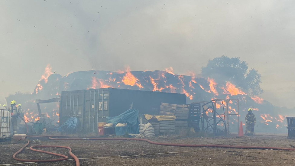 Haystack fire, Billericay