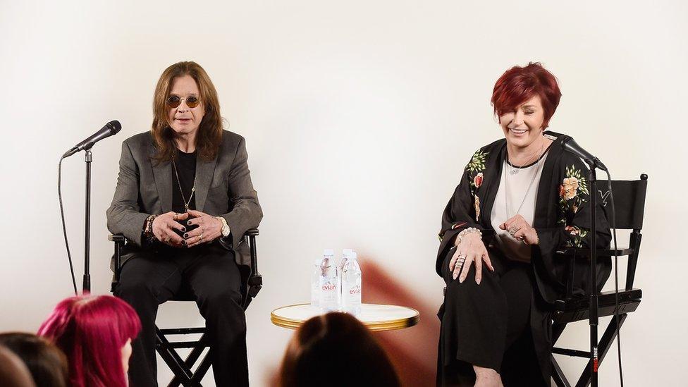 Ozzy and Sharon Osbourne