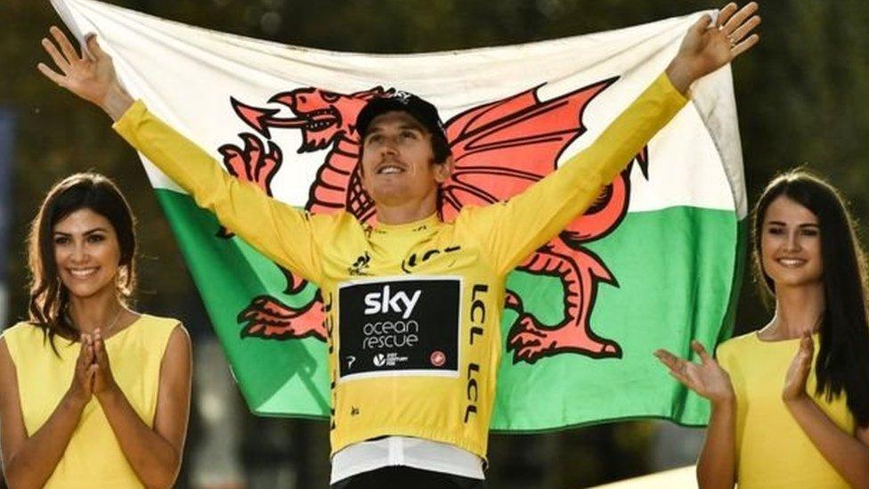 Geraint Thomas yn ennill Tour de France 2018