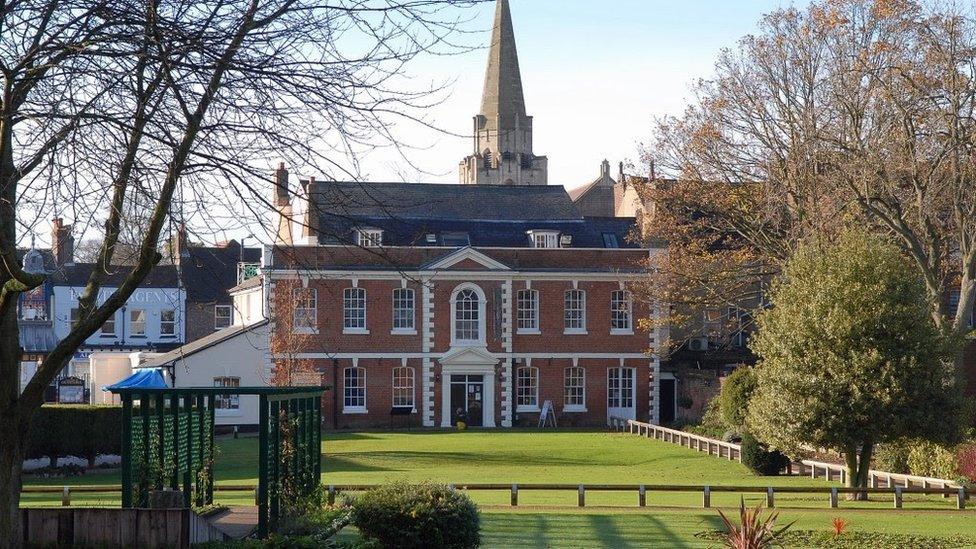 Exterior of Priory House, Dunstable