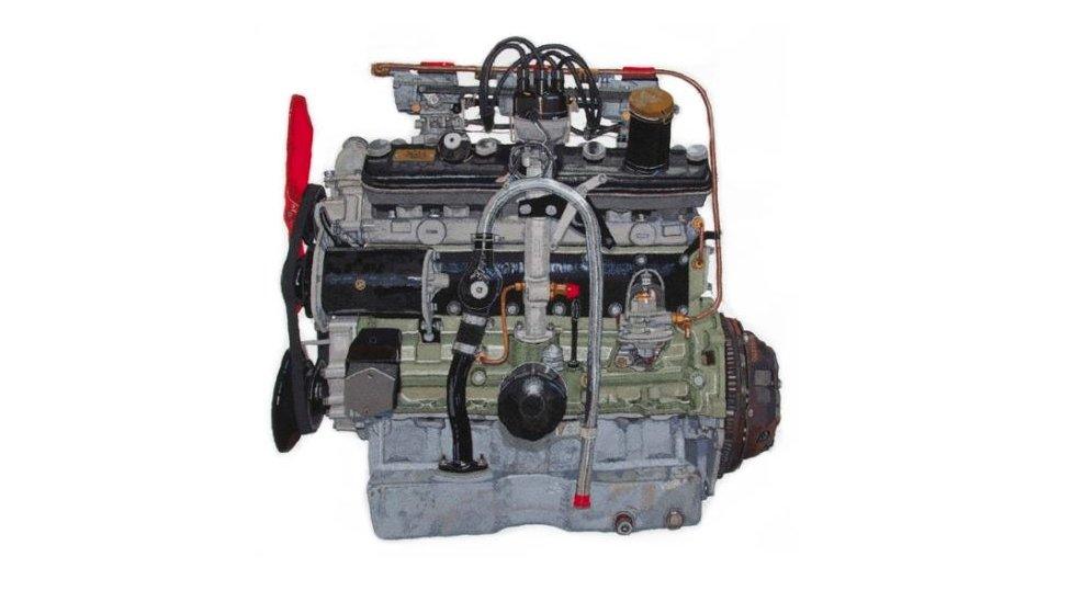 The Bristol 2L engine by Julie Heaton