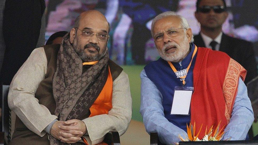 Amit Shah and Narendra Modi