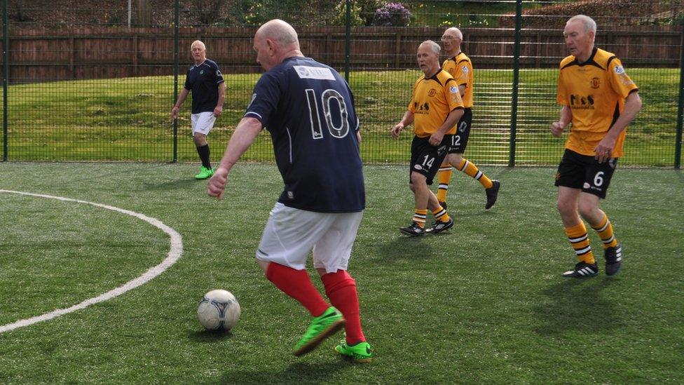 Walking football