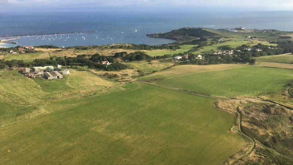 Alderney aerial