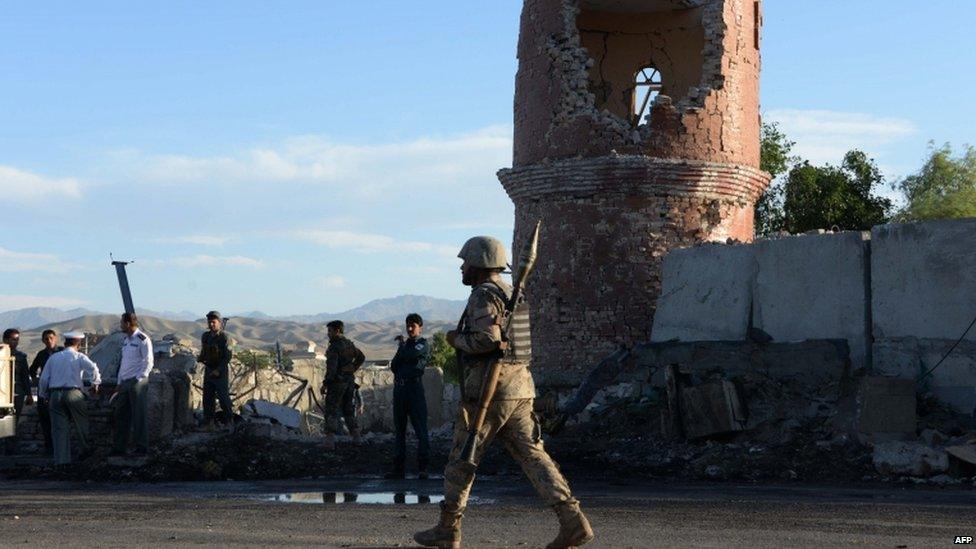 Security forces in Nangarhar, file