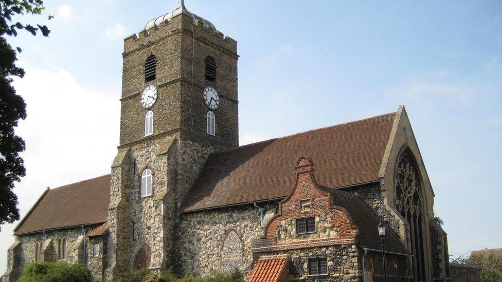 St Peter's Church in Sandwich