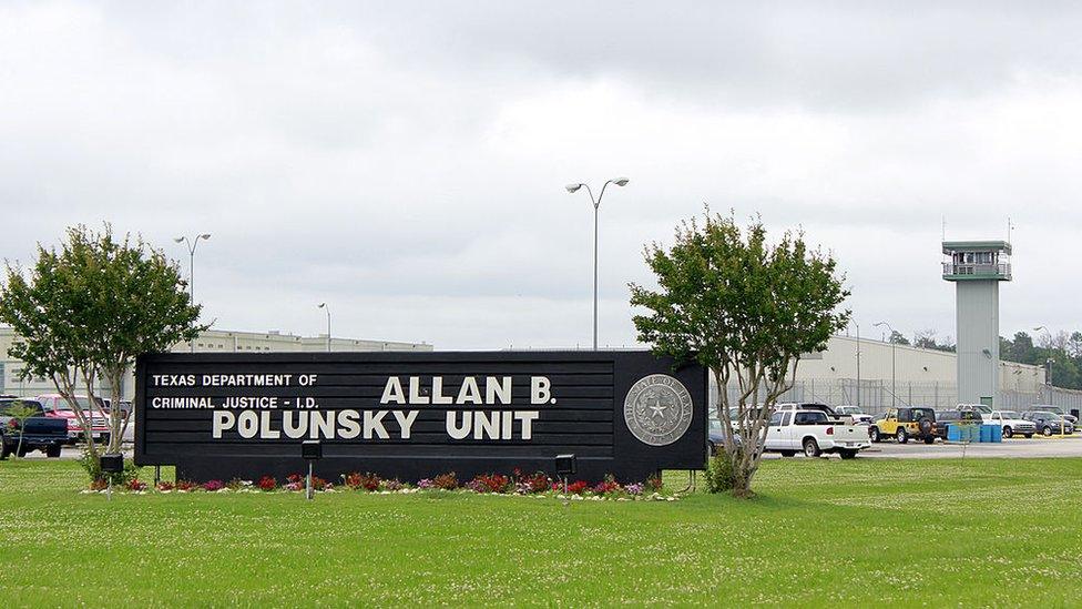 Allan B Polunsky Unit of the prison where Paul Storey is held