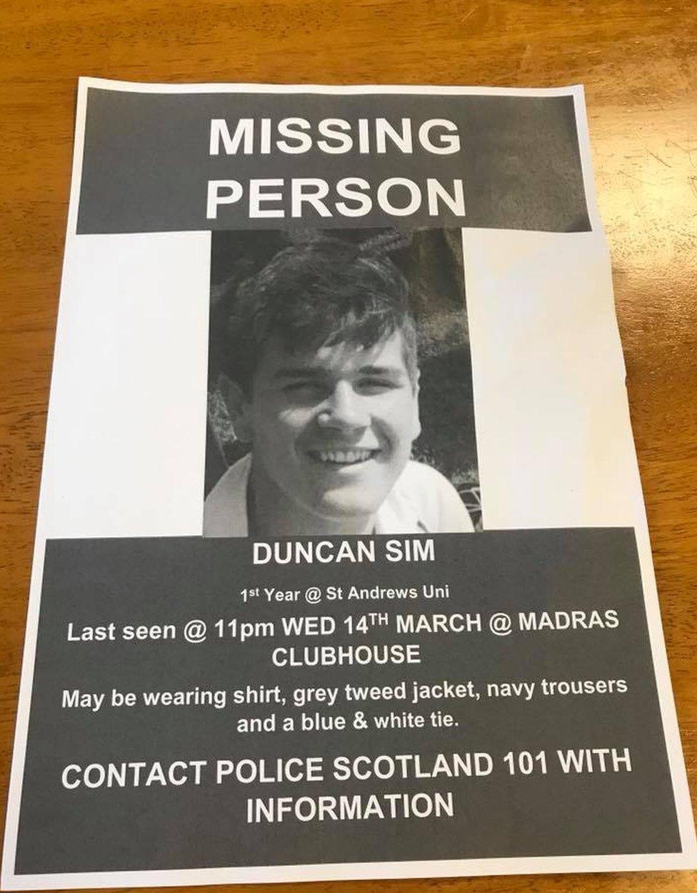 Missing poster