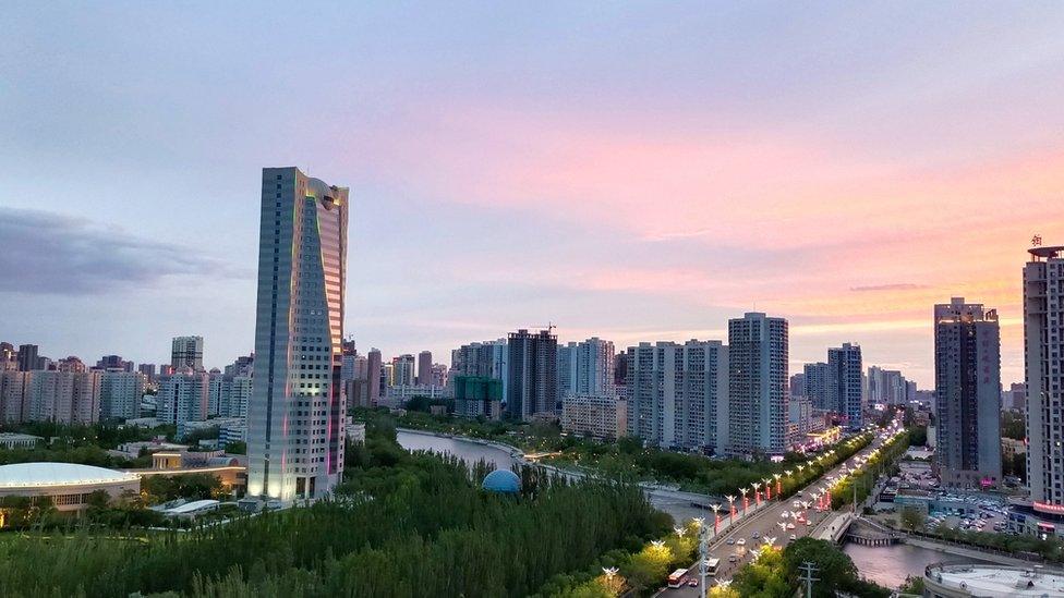 City in Xinjiang