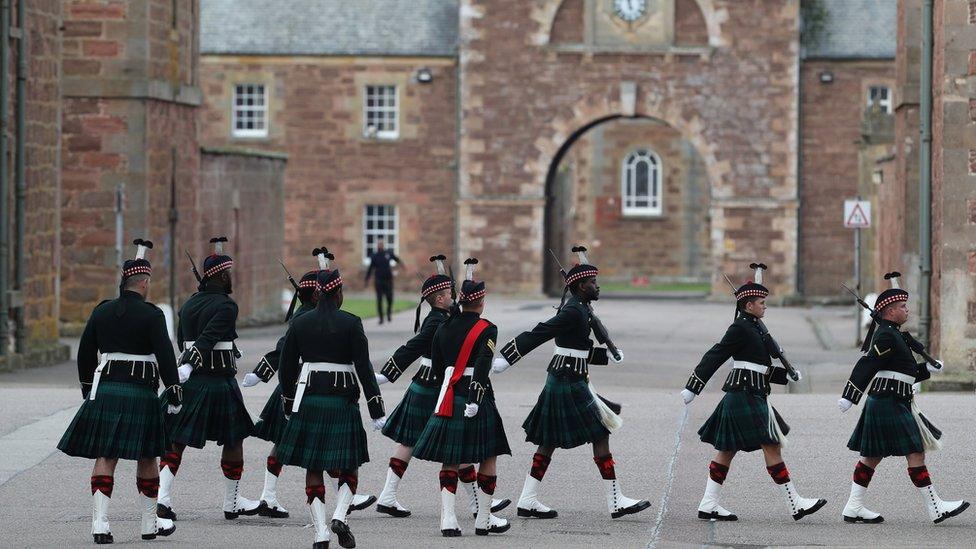 The Black Watch at Fort George