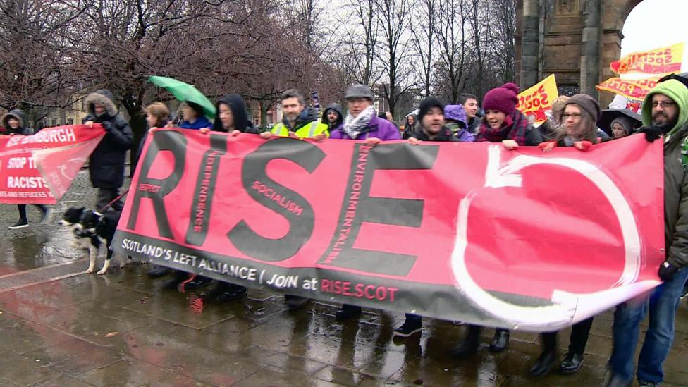 Rise banner